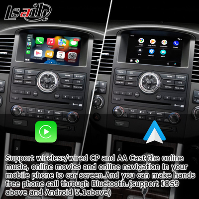 OEM 통합 무선 애플 카플레이 인터페이스 나바라 D40 닛산 패스파인더 R51 2010-2016 안드로이드 오토,플러그 앤 플레이, 미러 링크