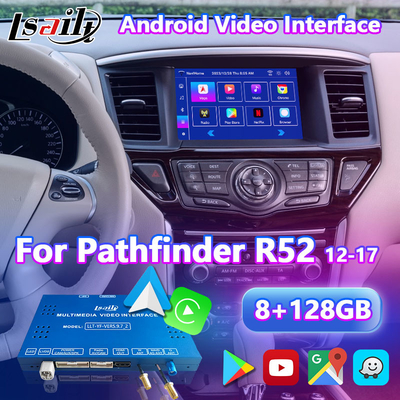 무선 Carplay 안드로이드 자동을 가진 Nissan Pathfinder R52를 위한 Lsailt 안드로이드 영상 공용영역
