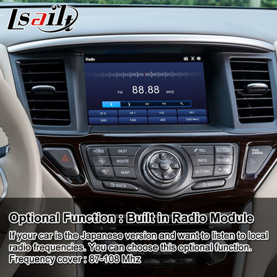 무선 Carplay 안드로이드 자동을 가진 Nissan Pathfinder R52를 위한 Lsailt 안드로이드 영상 공용영역