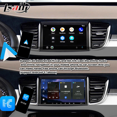 8+128G 안드로이드 내비게이션 박스 인포테인먼트 모듈 인피니티 QX50 2018-2020 EX QX80 무선 카플레이, 안드로이드 인터페이스