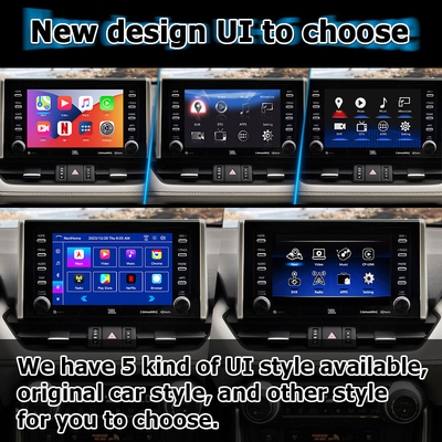8+128GB 안드로이드 13 카플레이 안드로이드 인터페이스 For Toyoat RAV4 2019 To Present 터치 N Go 3