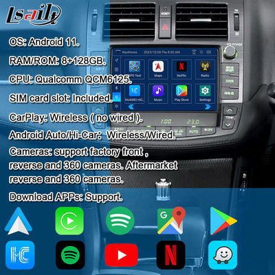 Toyota Crown S200 URS206 2008-2012 모델용 Android 13 멀티미디어 인터페이스, YouTube, NetFlix, Google Map 포함 Android 업그레이드 모듈