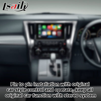 토요타 알파드 벨파이어 AH30 시리즈 순 OEM 스타일 카플레이 안드로이드 오토 박스 2015-2022 모델