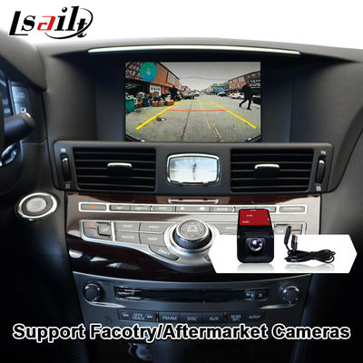 Infiniti Q70 Q70L M35 M45 Fuga 2009-2019용 CarPlay 인터페이스, 무선 Android Auto 어댑터 통합, 휴대폰 미러링, AC 온도 조절