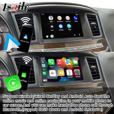 Infiniti QX60 JX35 2008-2017 CarPlay 인터페이스, Car Play 업그레이드 Android Auto 모듈, 미러링, AC 온도