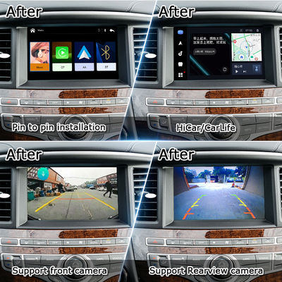 Infiniti QX60 JX35 2008-2017 CarPlay 인터페이스, Car Play 업그레이드 Android Auto 모듈, 미러링, AC 온도