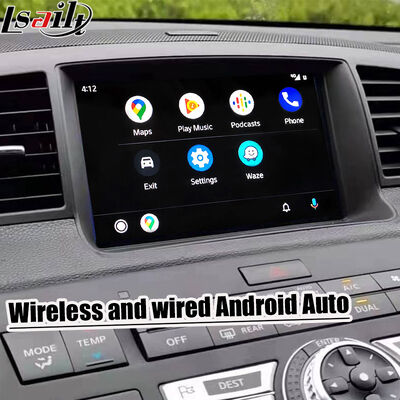 Lsailt 8인치 CarPlay 화면 for 닛산 푸가 (Y50) 인피니티 350GT 2005-2008 Android Auto, 미러링, HD 터치 디스플레이