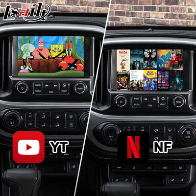 2015-2020 GMC Canyon Intellilink 시스템용 Lsailt Android 멀티미디어 비디오 인터페이스 (Carplay 포함)