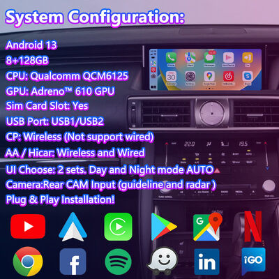 렉서스 IS200T IS300H IS350 IS300 F 스포츠 AWD IS XE30 2017-2020
