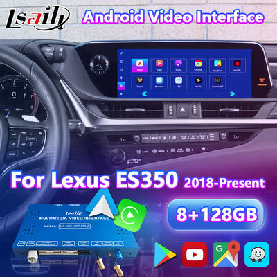 Lexus ES300H ES350용 4+64GB Lsalit Android 항법 비디오 인터페이스