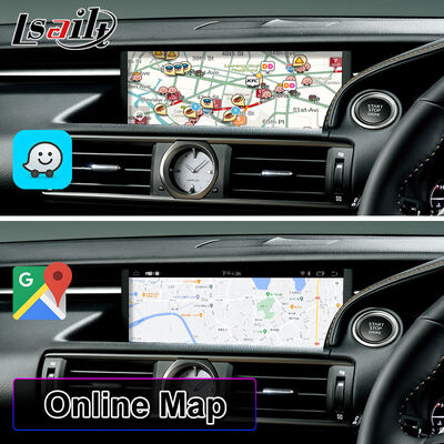 Lsailt 안드로이드 Carplay 멀티미디어 인터페이스 화면 2014-2018 Lexus RC350 RC300h RC200t RC300 RCF