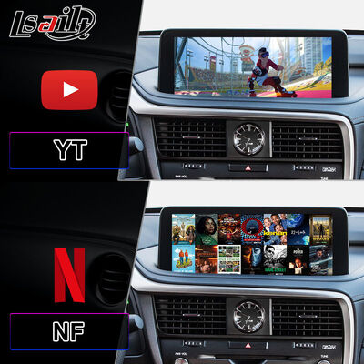 Lsailt 안드로이드 Carplay 멀티미디어 화면 2019-2021 Lexus RX 450h RX300 RX350L RX450hL RX350 RX450h