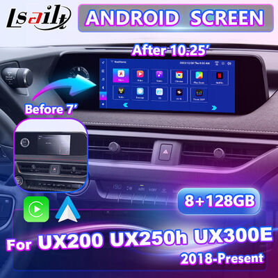 2018~2021년 렉서스 UX 300e UX200 UX250h UX300e용 안드로이드 카플레이 멀티미디어 화면