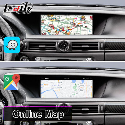 Lsailt 안드로이드 카플레이 멀티미디어 화면 2012-2020 렉서스 GS 200t GS300h GS250 GS350 GS450h GSF GS200t
