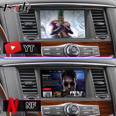 Lsailt 안드로이드 카플레이 멀티미디어 스크린 2010-2017 인피니티 QX80 QX56