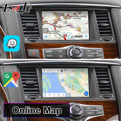 Lsailt 안드로이드 카플레이 멀티미디어 스크린 2010-2017 인피니티 QX80 QX56