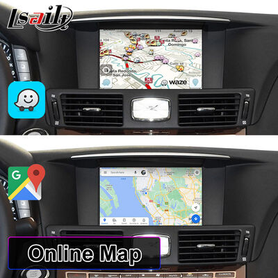 Lsailt 안드로이드 Carplay 멀티미디어 화면 2010-2023 인피니티 M25 M30d M37 M56 M35h Y51 Q70