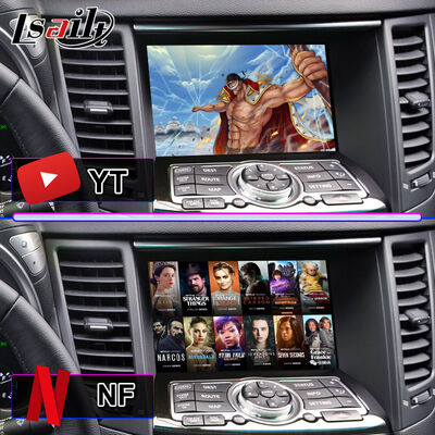 Lsailt 안드로이드 카플레이 멀티미디어 화면 2008-2017 인피니티 FX35 FX37 FX50 FX30D FX QX70