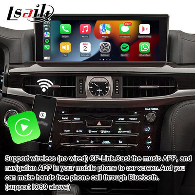LX570 Lexus RX GX LS NX ES 통합 무선 CarPlay, Android Auto, YouTube, Netflix용 OEM Android 업그레이드 모듈