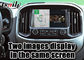 Chevrolet Colorado 2014-2018 지원을 위한 32G ROM 멀티미디어 비디오 인터페이스는 동일한 화면에 두 개의 그림을 표시합니다.