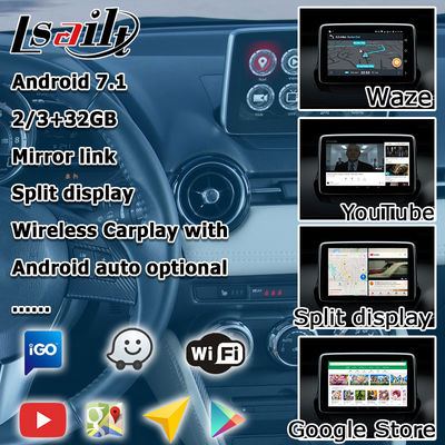 Mazda 2 Demio Android 7.1 Car Navigation Box 비디오 인터페이스 옵션 carplay android auto