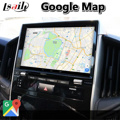 토요타 랜드크루저 LC200 LC-GT GXR 2018-2021 터치 3을 위한 4+64GB 안드로이드 카플레이 비디오 인터페이스