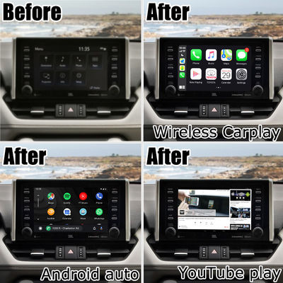 8+128GB 안드로이드 13 카플레이 안드로이드 인터페이스 For Toyoat RAV4 2019 To Present 터치 N Go 3