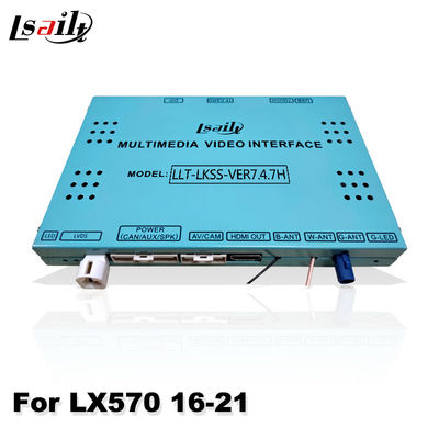 Lsailt 안드로이드 멀티미디어 카플레이 인터페이스 렉서스 LX570 LX450d URJ200 LX 2016-2021