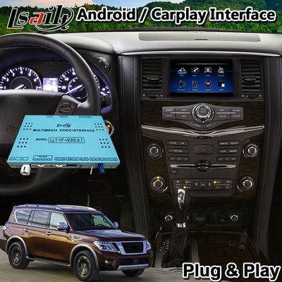 Nissan Armada Patrol Y62용 Lsailt 4+64GB Android Carplay 멀티미디어 비디오 인터페이스
