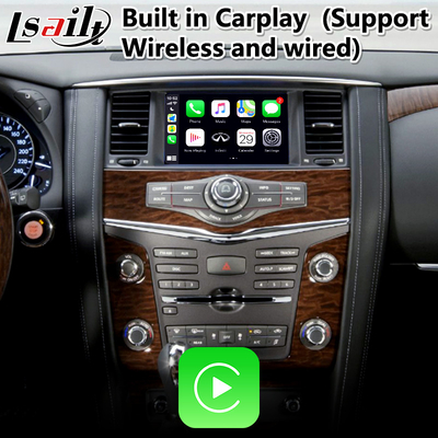 2012-2017 Nissan Patrol Y62용 Lsailt 4+64GB Android 비디오 인터페이스 무선 Carplay