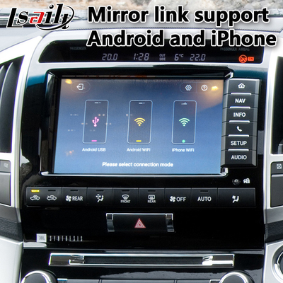 Toyota Land Cruiser LC200 2013-2015년을 위한 Lsailt 안드로이드 자동 Carplay 멀티미디어 공용영역 상자
