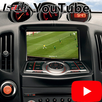 Youtube Waze NetFlix를 사용하는 Nissan 370Z용 Lsailt Android Carplay 인터페이스