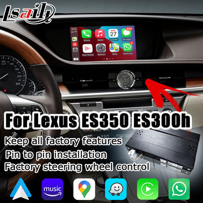 Lexus ES ES350 ES250 ES300h 무선 carplay 안드로이드 자동 스크린 미러링 박스 모듈 Lsailt