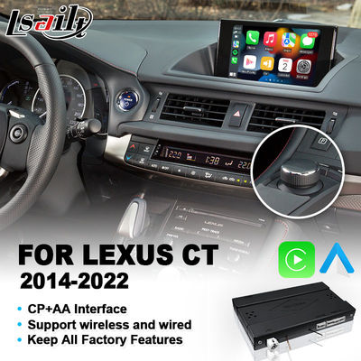Navihome Carplay 인터페이스 박스 렉서스 CT200h CT 200h F 스포츠 버튼 제어 2014-2022