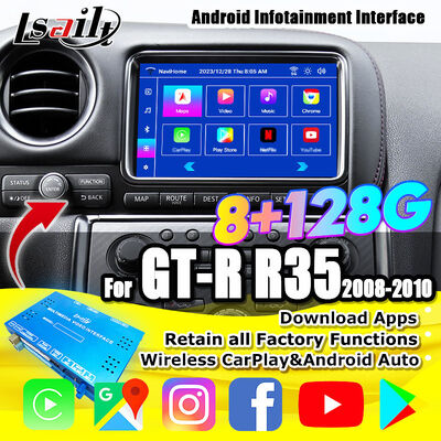 Cadillac XTS용 6코어 Android Auto Interface GPS Navigation은 Waze Yandex Youtube, Lsailt의 360 파노라마를 지원합니다.